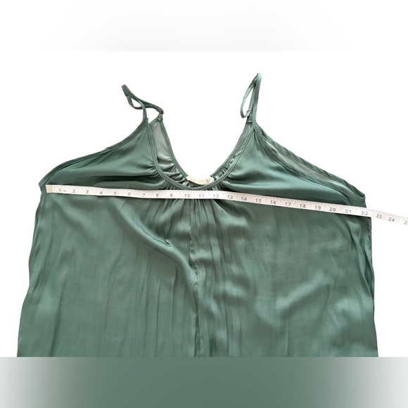 Millibon Sage Green Gathered Top - Picture 5 of 5